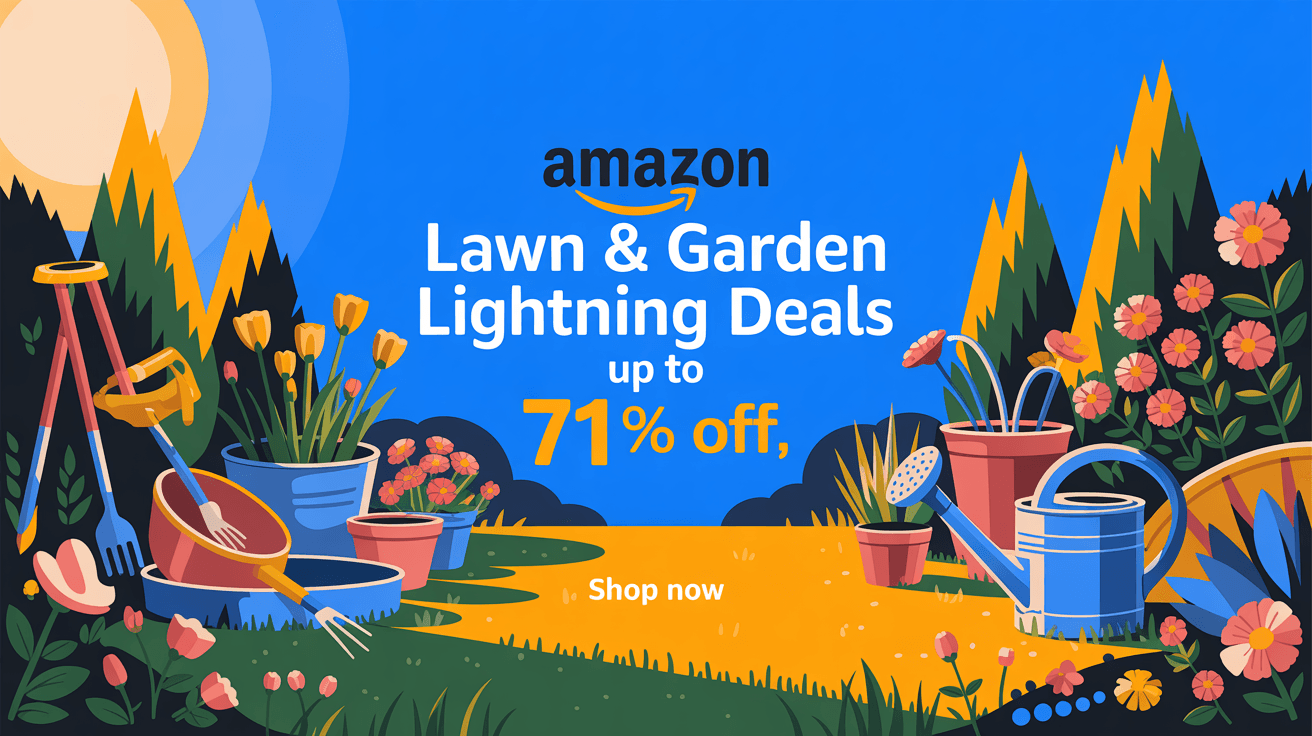 Amazon Lightning Deals on Lawn & Garden Have Landed