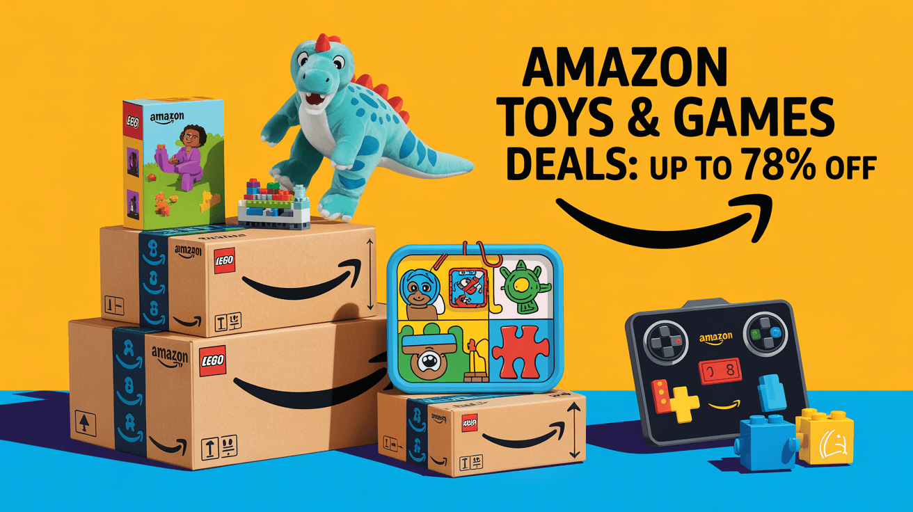 Amazon Deals on Toys & Games Have Landed