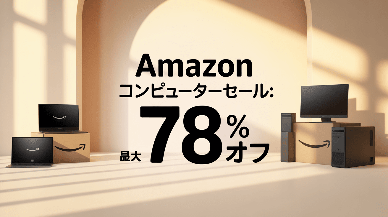 Amazon パソコン・周辺機器 セール開催中