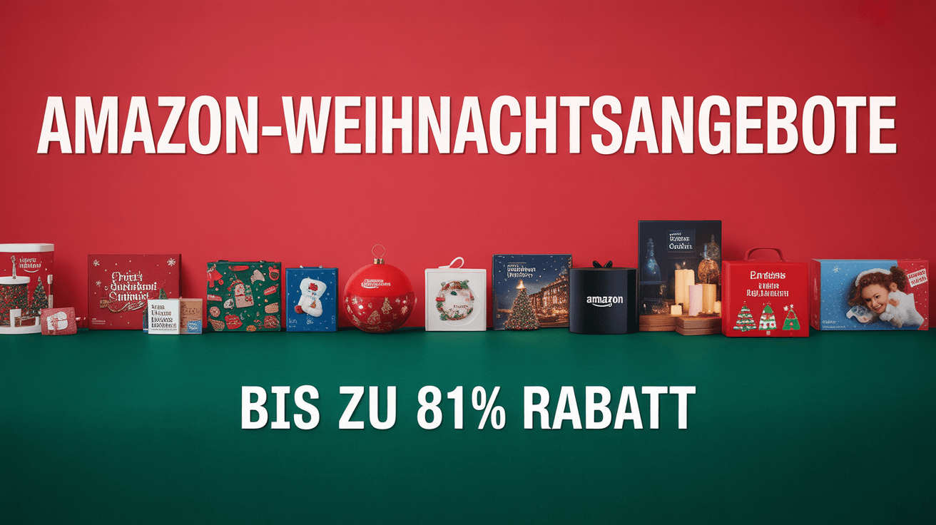 Die Amazon-Weihnachtsangebote sind da!