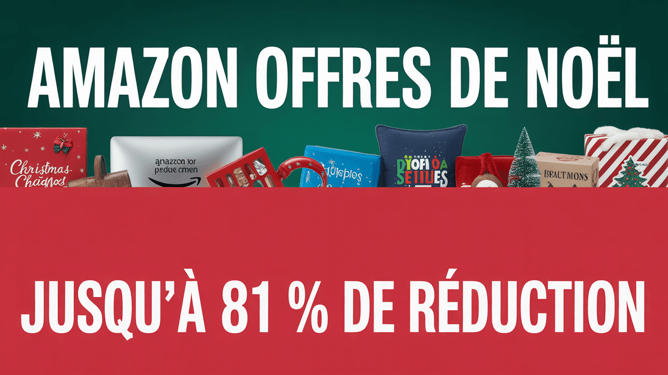 Les offres de Noël d'Amazon sur les cadeaux pour maman sont arrivées !
