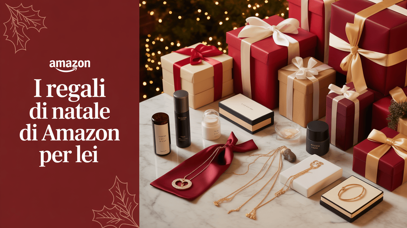 Sono appena arrivati ​​i regali di Natale di Amazon per lei