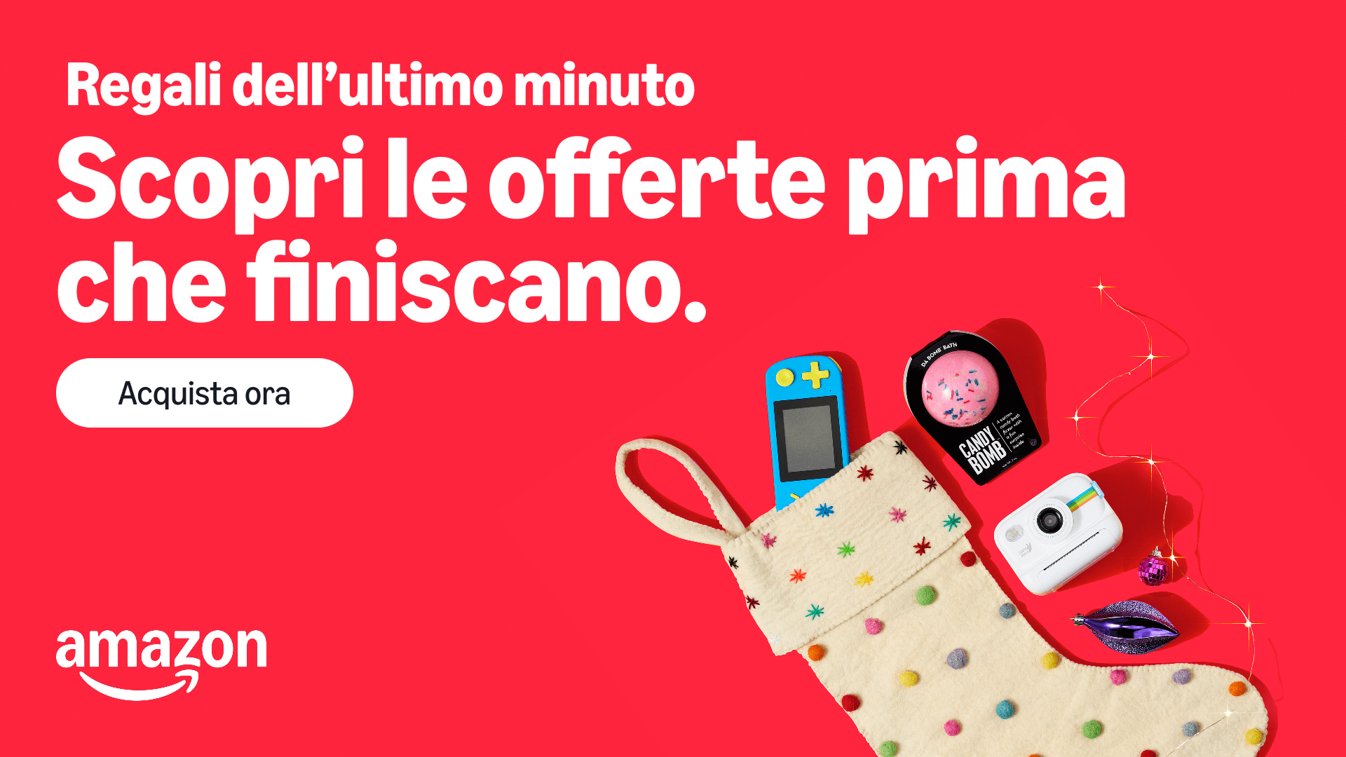 Sono arrivate le offerte last minute di Amazon per le offerte di Natale! 🎄