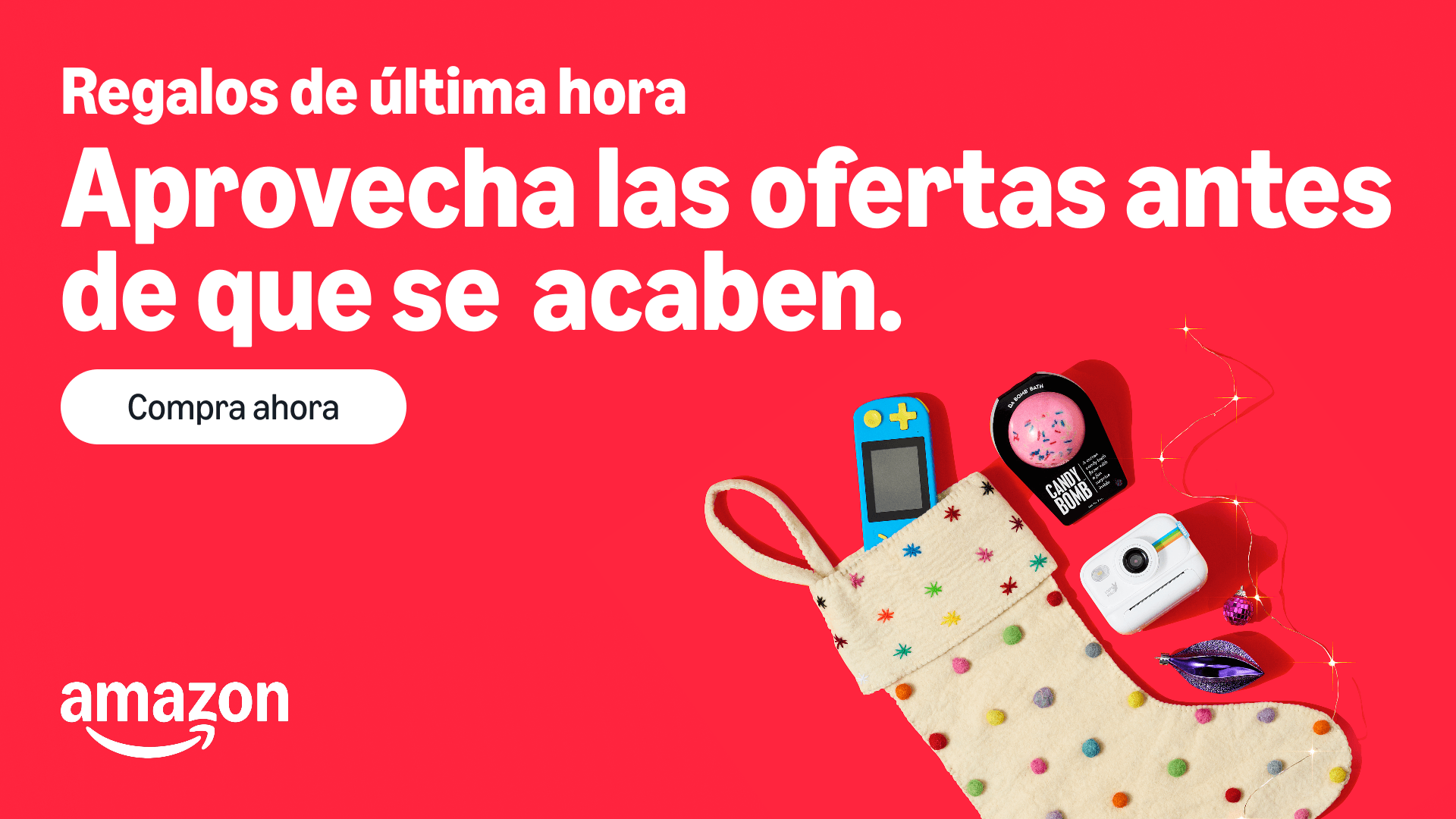 ¡Las ofertas de último minuto de Amazon en los 100 mejores regalos ya están aquí! 🎄