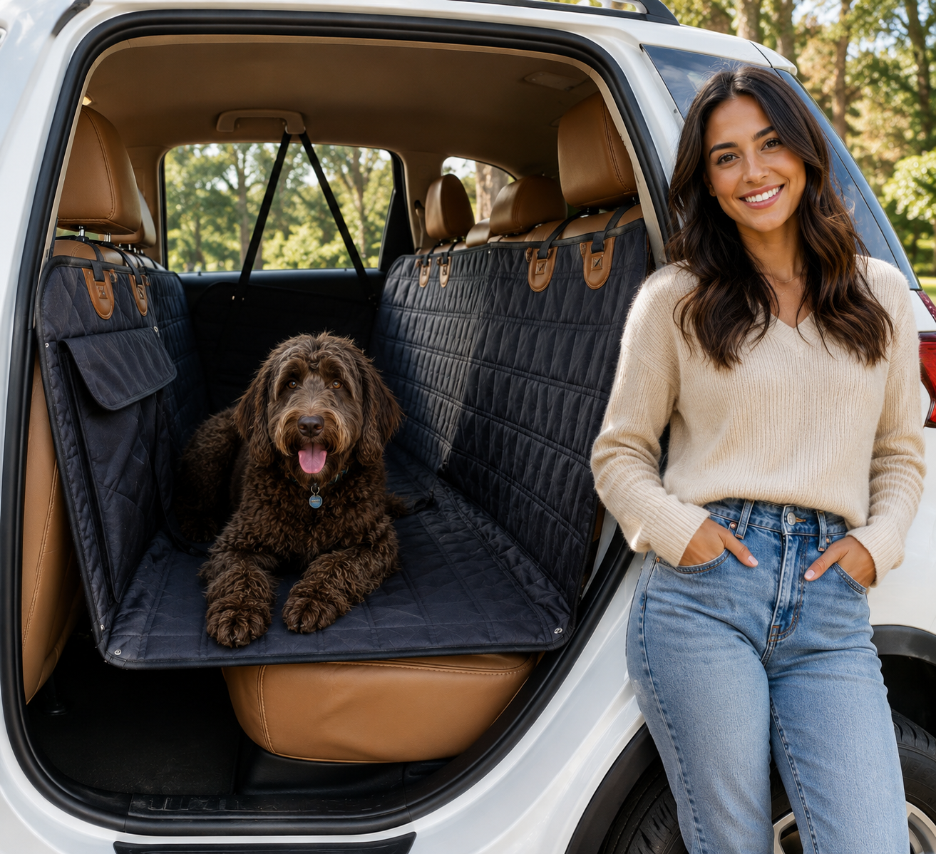 PawTerminal – Elite Ride Waterproof Seat Cover