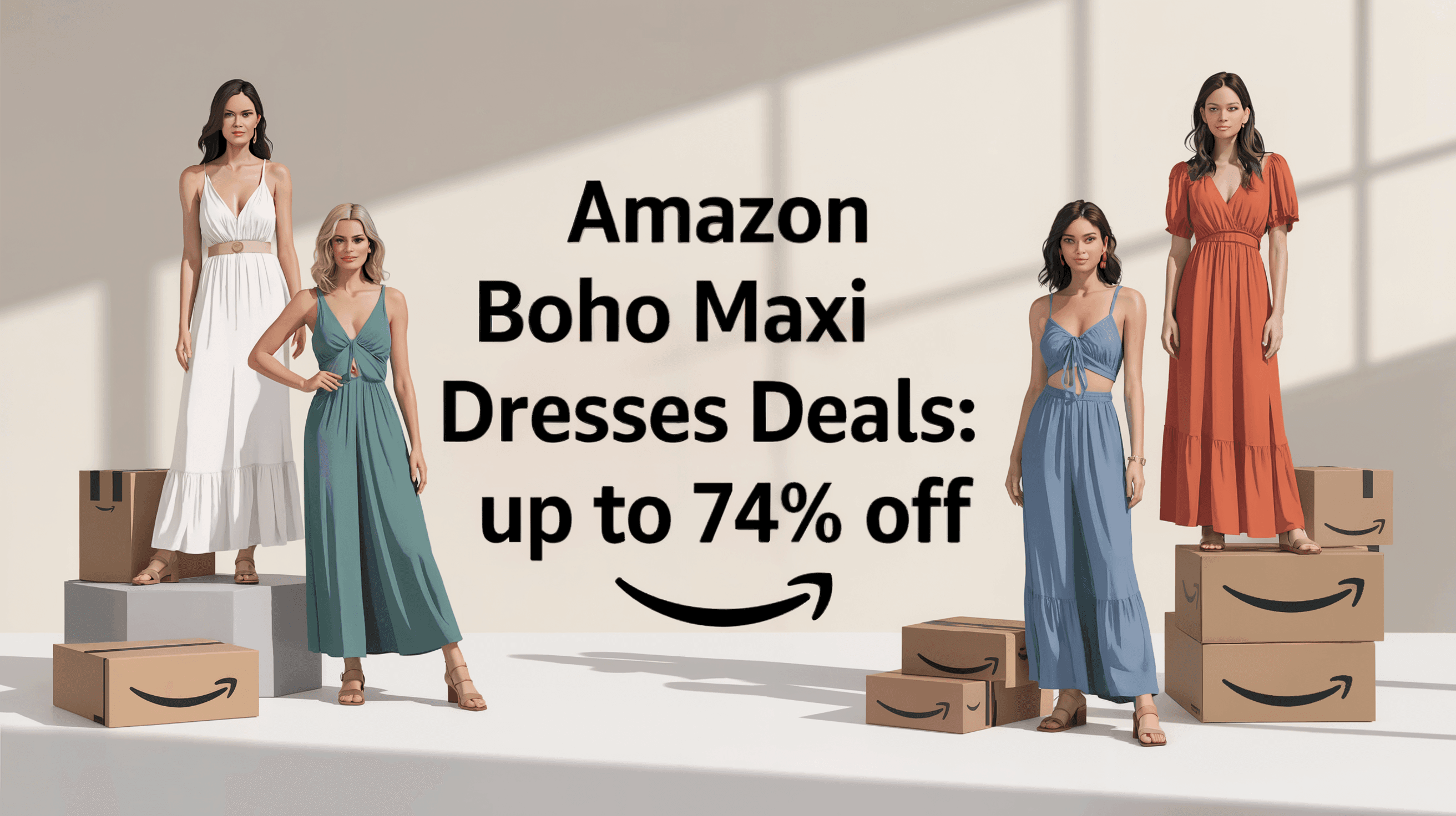 Amazon Deals on Boho Maxi Dresses Have Landed