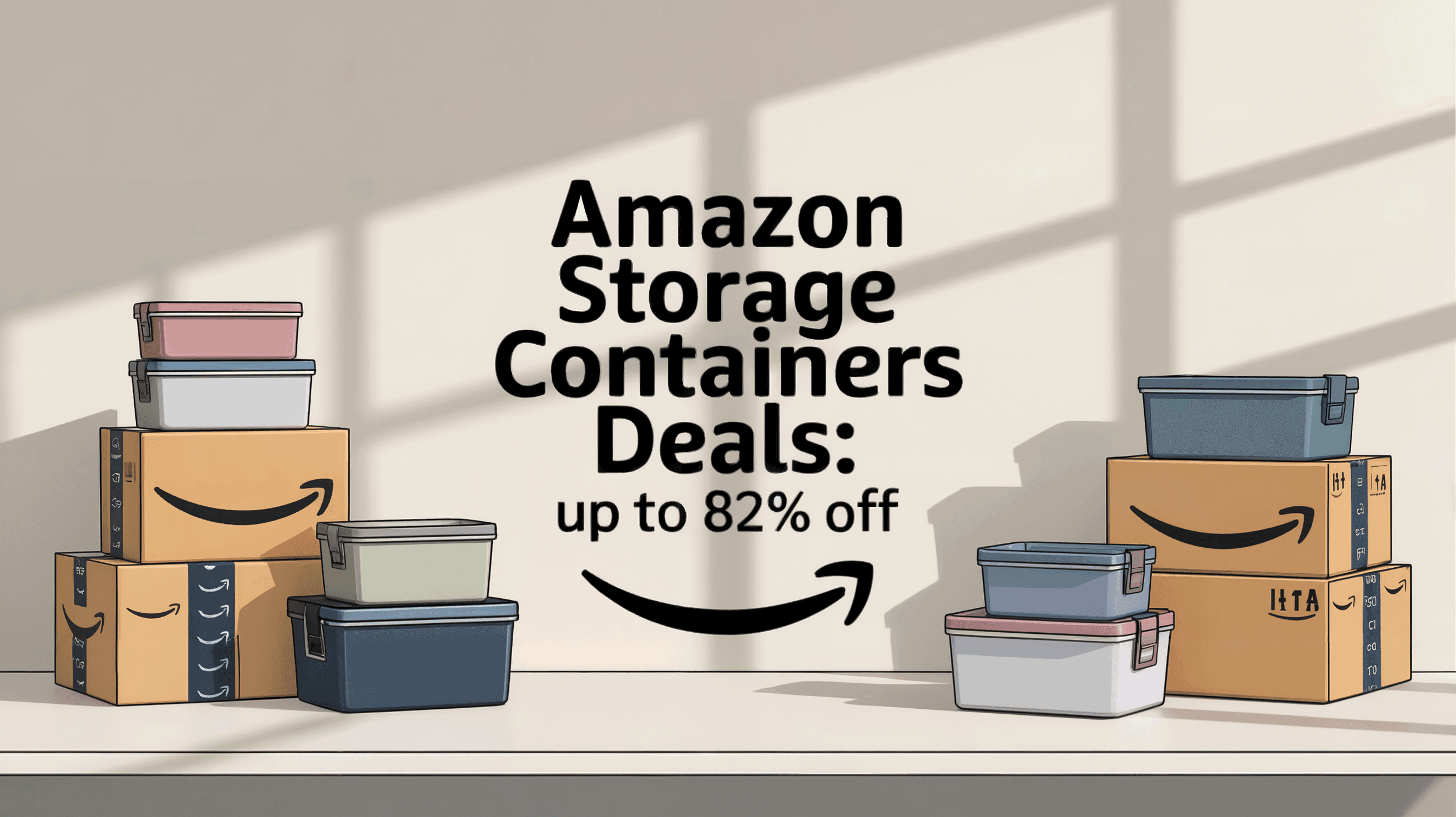 Amazon Deals on Storage Containers Have Landed
