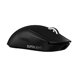 Logitech G PRO X SUPERLIGHT 2 SE mouse gaming wireless, mouse Pro-Grade da 60 g con 5 pulsanti programmabili, sensore a 44.000 DPI, >888 IPS, velocità di aggiornamento 1 kHz, USB-C, PC/Mac - Nero