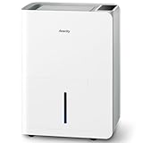 Max 25L/d, luftentfeuchter elektrisch, AEOCKY Raumgröße ca.200m³(50m²), Smart Luftentfeuchter mit Ablaufschlauch, Geeignet für Keller, Waschküche, Schlafzimmer, Badezimmer