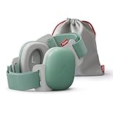 Alpine Muffy Baby Confort – Cascos Bebe Antiruido – Certificado CE & ANSI – Diadema Única Para Un Ajuste Seguro Y Cómodo – Protección Auditiva Ajustable Hasta 48 Meses – Atenuación De 24 dB, Verde