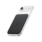 Anker Nano Power Bank, Ultra-Slim 5,000mAh Magnetic Wireless Charging Battery, Qi2 Certified 15W Max MagSafe Compatible Portable Charger, Ergonomic Design, For iPhone Air/17/16 Series