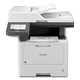 Brother Professional Laser Printer All-in-One with Scanner and Copier, High-Speed 50 ppm Monochrome Printing, Wireless Network Ready, Dual-Band WiFi, Auto 2-Sided Print (MFC-L5915DW)
