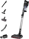 Shark Stratos Cordless Stick Vacuum Cleaner Pet Pro with Anti Hair Wrap Plus, 120 Mins Run-Time (2 Batteries), Clean Sense IQ & Anti-Odour, Pet, Crevice & Multi-Surface Tools, Charcoal/Silver IZ420UKT
