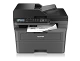 Brother MFC-L2827DW | Imprimante Multifonction 4 en 1 (Impression/Scan/Copie/Fax) Laser Monochrome | WiFi/USB/Ethernet | Recto-Verso | Eligible au Forfait d'encre EcoPro
