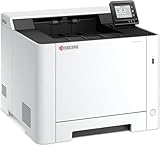 Kyocera Ecosys PA2101cwx Laserdrucker Farbe. Farbdrucker 21 Seiten pro Minute. Laserdrucker WLAN. Farblaserdrucker inkl. schwenkbarem Touchpanel und Mobile-Print-Unterstützung