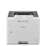 Brother Professional Laser Printer with High-Speed 50 ppm Output, Advanced Security Features, and Wireless Networking for Business, Monochrome Printing with Duplex Capability (HL-6210DW)