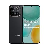 HONOR X6c,Unlocked Mobile Phones, 6.61-Inch 120Hz Eye Comfort Display,6+128GB,5300 mAh Long-lasting Battery,50 MP AI Ultra-Clear Camera,Extreme Drop&Water Resistance,Android 15,Midnight Black