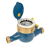 JS Hauswasserzähler MNR 3/4 Zoll DN 20 Q3=4, R80, Baulänge 190 mm