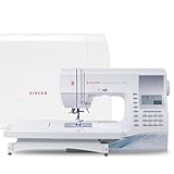 SINGER 9960 Macchina da cucire e per quilting con set di accessori, tavolo di prolunga, 600 punti, modalità autopilota elettronica