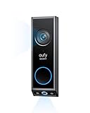 eufy Security Video Doorbell E340,No Subscription,Dual Cameras, 2K FHD,Head-to-Toe View, Doorbell Camera Wireless & Wired, Color Night Vision, Two-Way Talk, AI Motion/Package Detection, Built-in 8GB