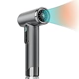 Asciugacapelli senza fili, 100.000 giri/min, a batteria, 15000 MAh, agli ioni 200 W, con diffusore