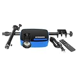 Artograph Flare 100 Digital Art Projector with Adjustable Monopod Stand, Blue/Black – 1080p Native Resolution, Built-In Art Grids for Drawing and Tracing, WiFi and HDMI Compatible