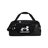 Under Armour Unisex-Adult Undeniable 5.0 Duffle, Black (001)/Metallic Silver, Small