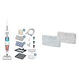 Rowenta Clean & Steam Multi Nettoyeur Vapeur 2 en 1 Nettoie et Aspire en Même Temps à La Vapeur Tous les Sols et Toutes Les Sufaces Performant Nombreux Accessoires & Kit Lingettes Aspirateurs