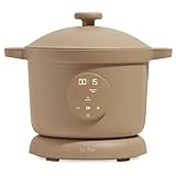 Our Place Dream Cooker | 6 Qt Ceramic Nonstick Multicooker & Pressure Cooker with Touchscreen Controls & Auto Steam Release | 4 Modes: Pressure Cook, Sauté/Sear, Slow Cook & Warm | Steam