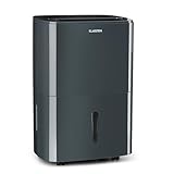 Klarstein Deshumidificateur d Air et Purificateur d'Air, Déshumidificateurs, Anti Humidité, Absorbeur d'Humidité et Séchage Vêtements, Desumidicateur d Air Electrique, Déshumidificateur Salle de Bain