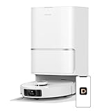 DREAME L40 Ultra Robot Vacuum Self Emptying, 11,000Pa Suction Robot Vacuum and Mop Combo with Auto Cleaning Dock, 149℉ Mop Washing, SideBrush Extendable, Solution Auto Refill, Voice Control