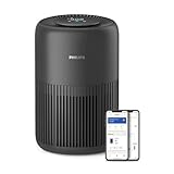 Philips Purificatore d'aria Serie 900, filtro HEPA NanoProtect + carbone attivo, CADR 250m³/h per allergici 65m², silenzioso, intelligente ed efficiente dal punto di vista energetico (AC0951/13)
