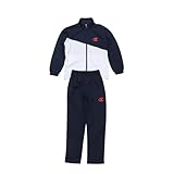 ジャージ上下 キッズ 長袖 2枚組 速乾 ワンポイントロゴ ラバープリント トレーニングスーツ ベーシックスポーツ CK-BSW01-370-140