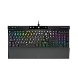 CORSAIR K70 RGB PRO Teclado Mecánico con Cable para Juegos – Interruptores Lineales Cherry MX Red, SOCD, Llaveros PBT Double-Shot, 8000Hz Hyper-Polling, NKRO, Torneo Switch, QWERTY ES – Negro
