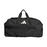adidas Unisex Tiro League Duffel Bag, Black/White, M
