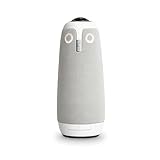 Owl Labs Meeting Owl 3-360-Degree 1080p HD Conference Room Camera - AI-Driven Auto Speaker-Tracking - 18-Foot Mic Pickup Radius - Works with Zoom, Microsoft Teams, Google Meet - Plug & Play Setup