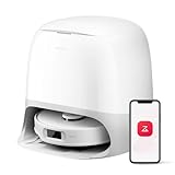 roborock Qrevo Curv S5X Robot Aspirateur Laveur, 18 500 Pa, Anti-enchevêtrement, Brosse et Serpillière Extensibles, 75℃ Lavage de Serpillière à l'eau Chaude, Station Multifonctionnelle 3.0, APP