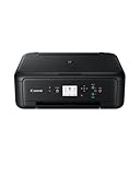 Canon PIXMA TS5150 Drucker Farbtintenstrahl Multifunktionsgerät DIN A4 (Scanner, Kopierer, Farbdisplay, 4.800 x 1.200 dpi, USB, WLAN, Duplexdruck, 2 Papierzuführungen) schwarz