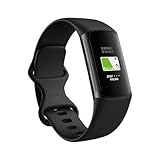 【Suica対応】Fitbit Charge 6 トラッカー オブシディアン／ブラック スマートウォッチ/防水/iPhone対応/アンドロイド対応/最大7日間のバッテリー/GPS搭載/心拍計/睡眠スコア [日本正規品]