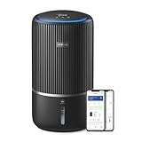 Philips Purificatore e umidificatore d'aria 2 in 1 Serie 3400 - Filtro HEPA NanoProtect + filtro ai carboni attivi, umidificazione igienica a 650 ml/h, CADR 300m³/h per 78 m² (AC3421/13)