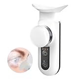 Vowleike Heated USB Nano Eye Moisturizer & Soother - Portable Drops Steamer for Dry Eye, Rechargeable Electric Mist Sprayer With Warm Compress for Stye Relief, Home & Travel, Off White
