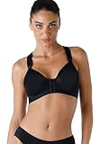 Lovable Reggiseno Sportivo Alto Impatto, Allacciatura Frontale, Microfibra Tecnica e Cotone Interno, T-Back, Sostegno, Active Comfort Donna