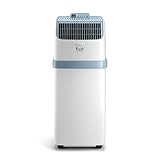 De'Longhi Pinguino Compact ES72 YOUNG, Condizionatore Portatile Silenzioso 8.300 BTU/h, 2.1 kW, 60m3, Gas R290, Funzione Deumidificatore, Timer 24 ore, Classe Energetica A, Bianco