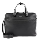 Calvin Klein business bag handbag with laptop compartment Natural Laptop Bag W/Pocket CK Black