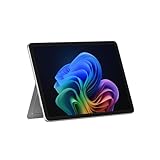 Microsoft Surface Pro | Copilot+ PC | 12” LCD Touchscreen | Snapdragon® X Plus | 16GB RAM | 256GB Speicher | Neuestes Modell | Platin