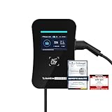 DAHEIM LADEN.DE Touch PRO Wallbox 11kW, mit 7.5m Ladekabel, mit App, MID-Stromzähler, PV-Überschussladen, Lastmanagement, RFID, 14a