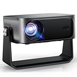 [1500 ANSI/Auto Focus & Keystone/Built-in APPs] 4K Outdoor Projector with WiFi and Bluetooth, Smart Portable Proyector with YouTube/PrimeVideo & Dolby, Home Theater with HDR10+