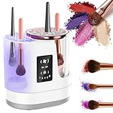 3-in-1 Electric Makeup Brush Cleaner & Dryer, Automatic Brush Cleaner Machine with Deep Cleaning & Adjustable Drying, USB-Powered for All Size Makeup Brushes, Blush Brushes & Sponges