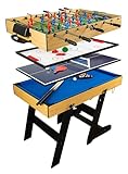 Leoamark Tavolo da gioco 15in1 Biliardo Un tavolo da gioco versatile per la famiglia e gli amici: design compatto perfetto per la casa scuola Impara gioccando Divertimento Garantito Gioco e Sorriso