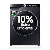 Samsung Lavatrice AI Control WW90DG6U85LB/U3 Libera installazione, 9 Kg, 1400 RPM, Wifi, Ecodosatore, Vapore, Carica Frontale, Corpo: Nero, Oblò: Nero, 60l x 85h x 60p cm, Normal
